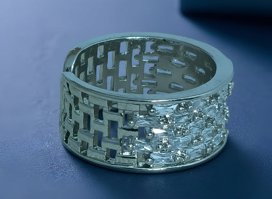 Diamond Crush Statement Ring