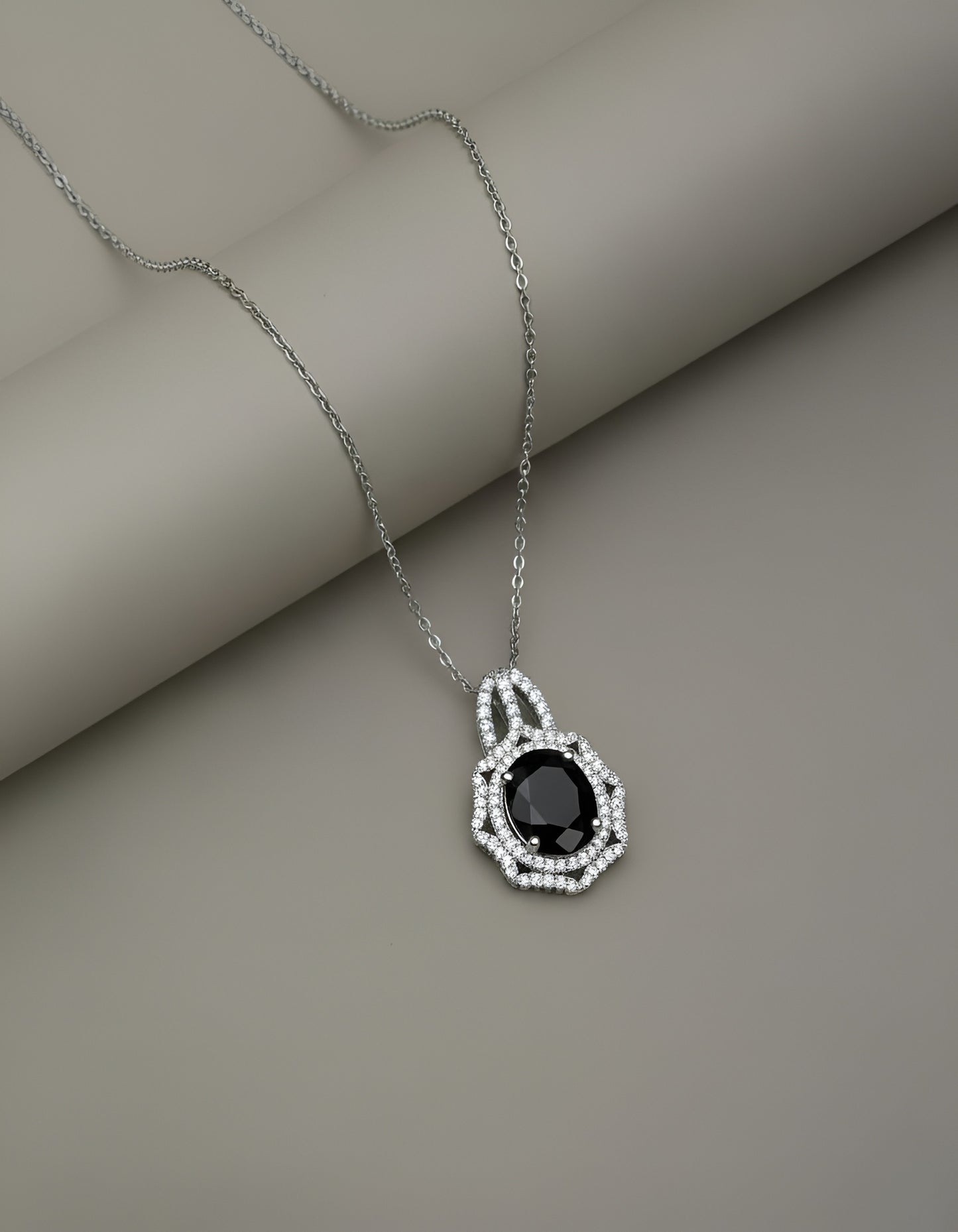 Oval Black Zirconia Collection