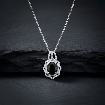 Oval Black Zirconia Collection