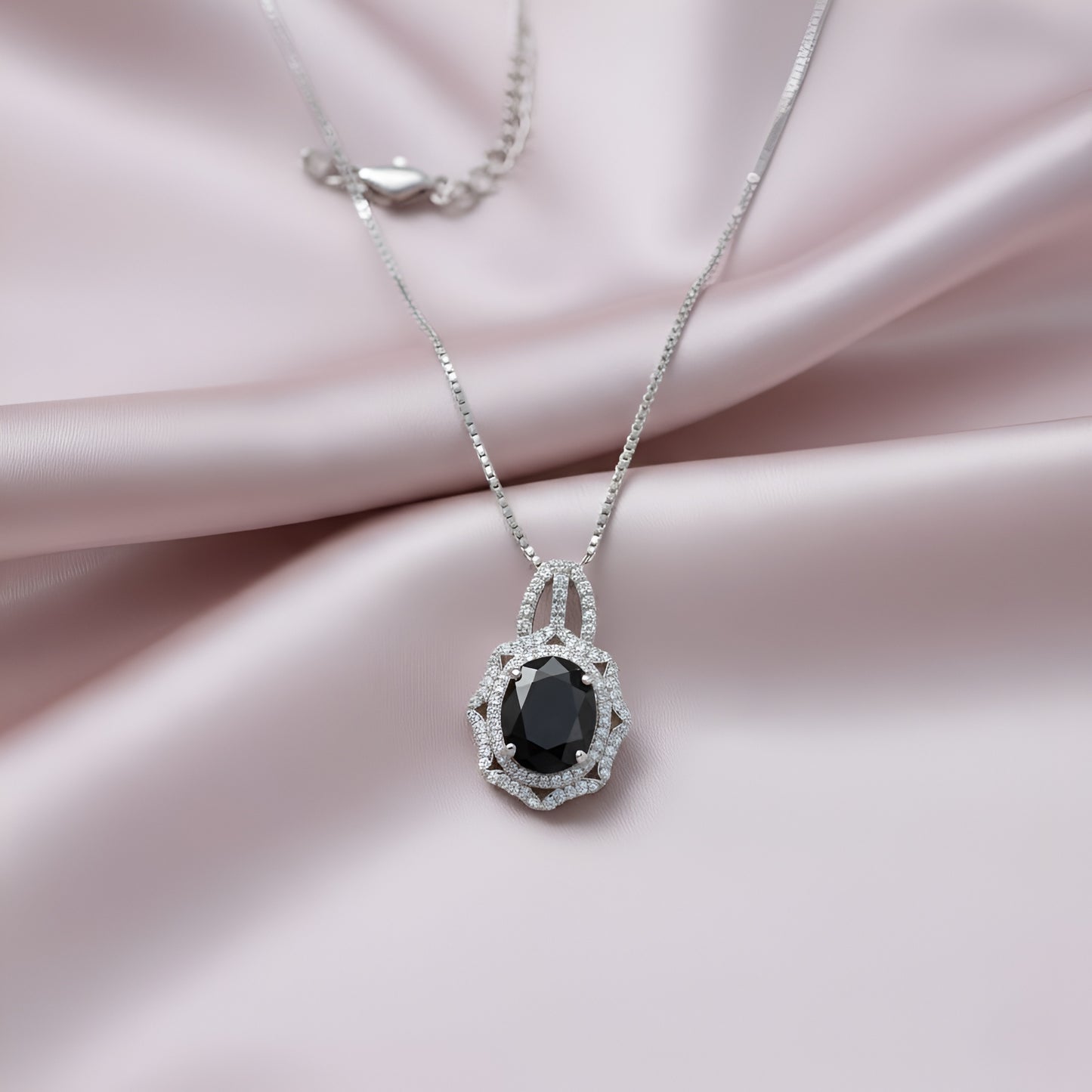 Oval Black Zirconia Collection