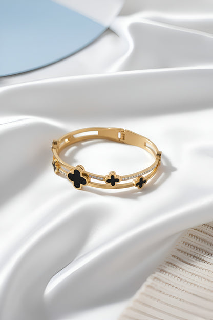 Golden Clover Luxe Cuff