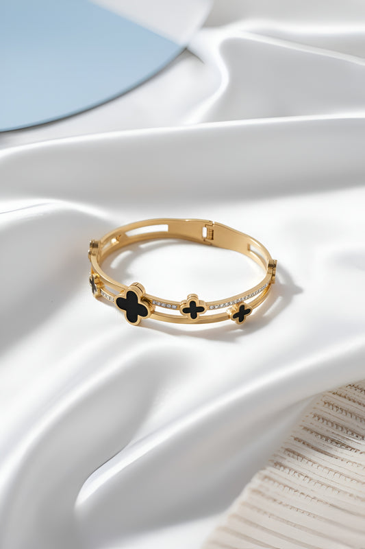 Golden Clover Luxe Cuff