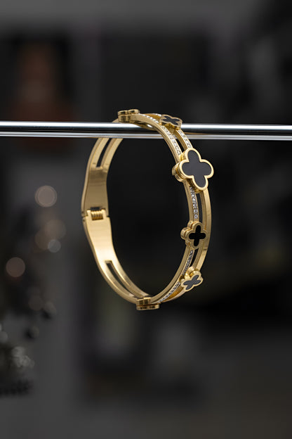 Golden Clover Luxe Cuff