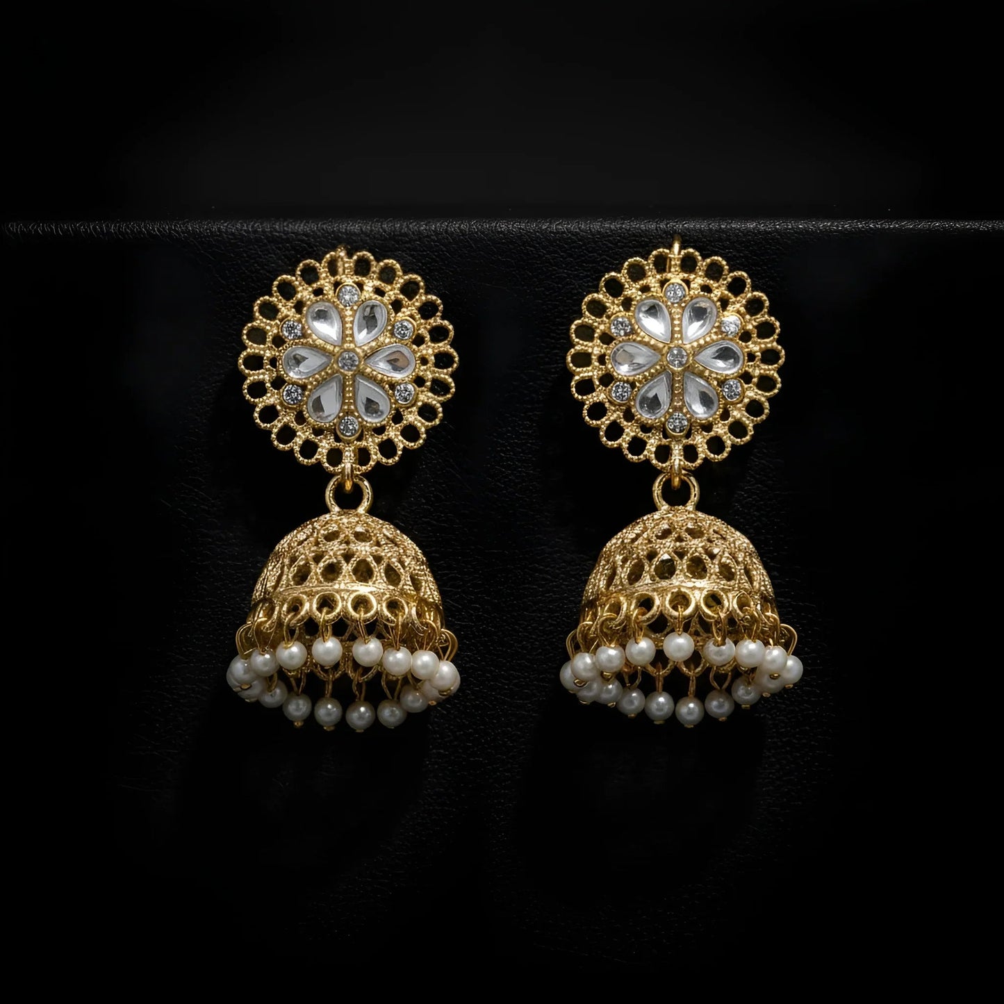 Classic Gold-Toned Twisted Rope Hoop Earrings