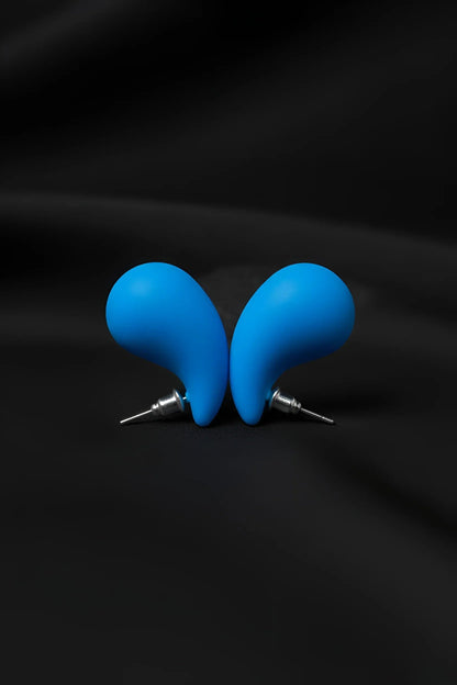 Glamorous Gold-Toned Tri-Section Pave Hoop Earrings