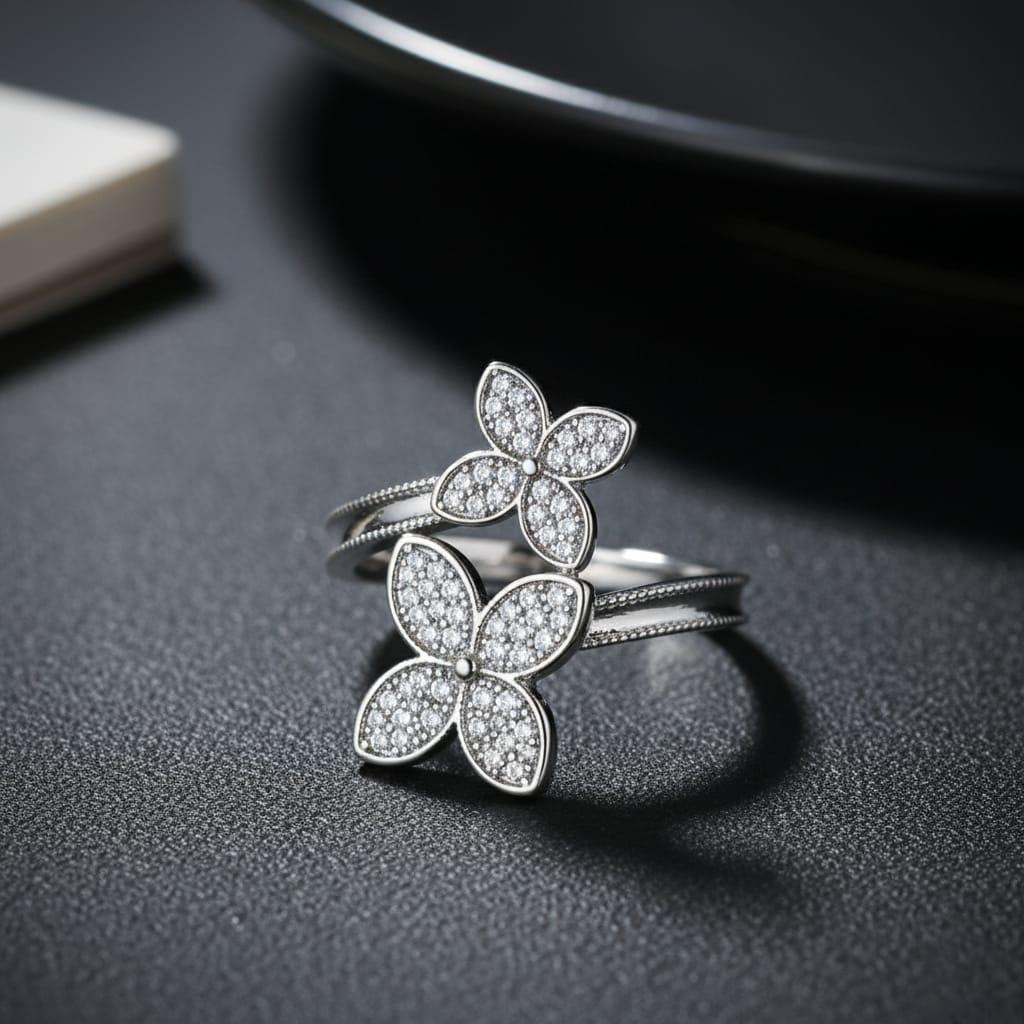 Sterling Entwine Ring