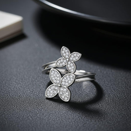 Sterling Entwine Ring