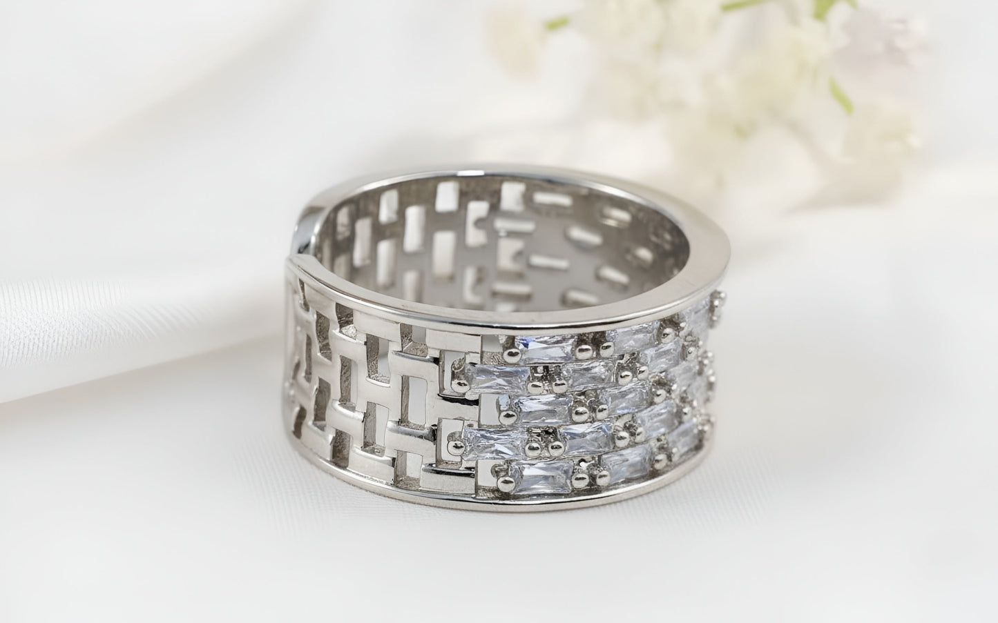 Diamond Crush Statement Ring