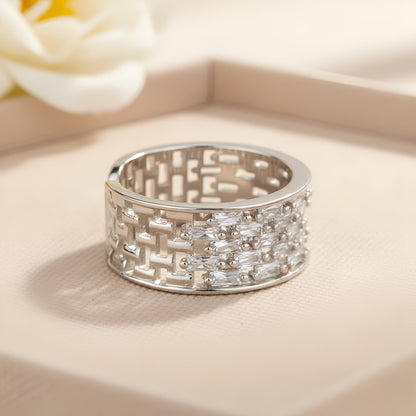 Diamond Crush Statement Ring