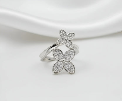 Sterling Entwine Ring