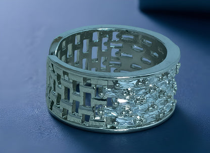 Diamond Crush Statement Ring