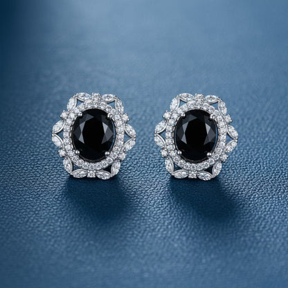 Oval Black Zirconia Collection