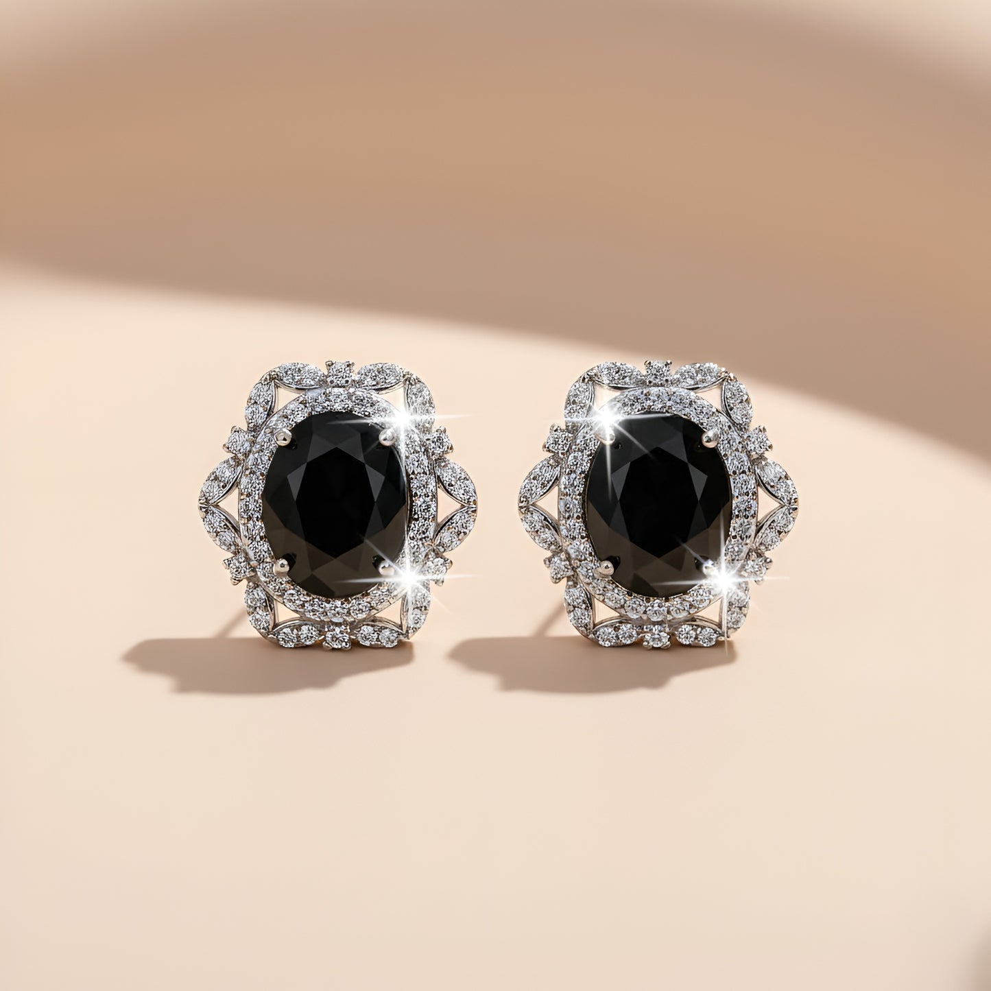 Oval Black Zirconia Collection