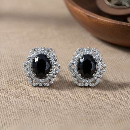 Oval Black Zirconia Collection